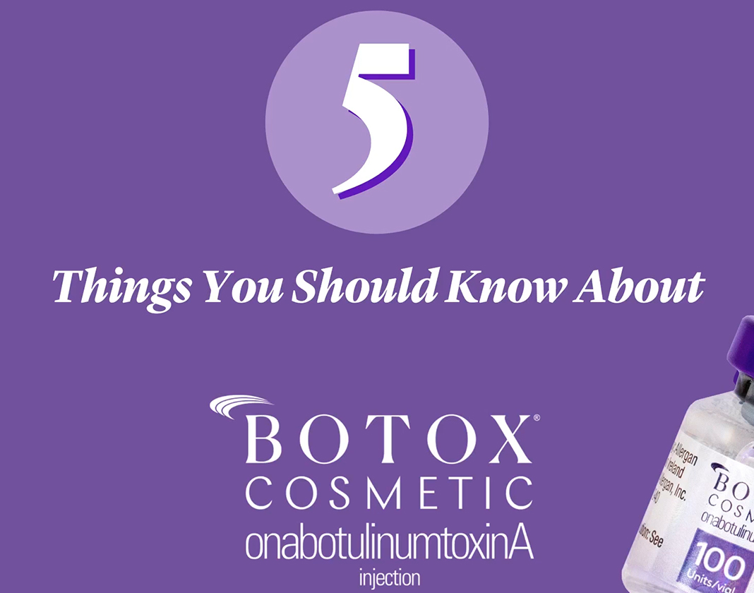 Cosmetic Botox, Five Things